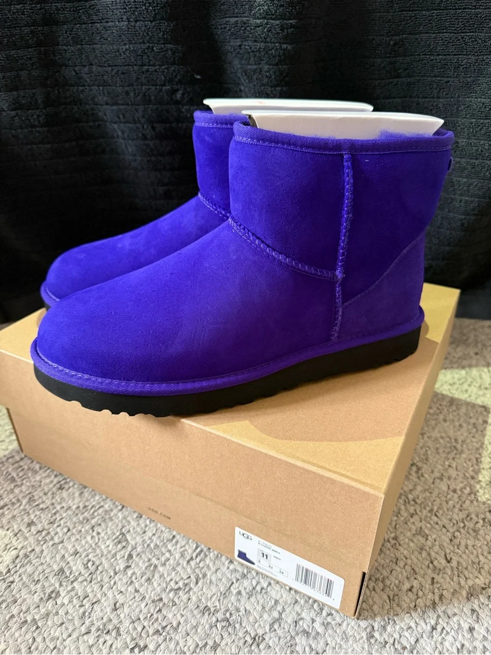UGG Classic Mini II Boots in Cobalt Blue